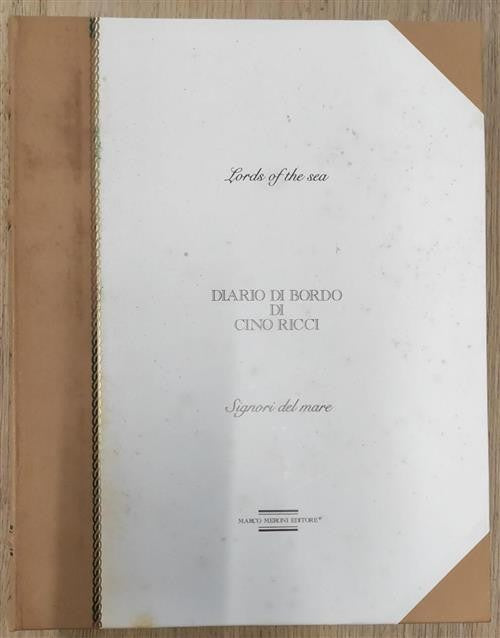 Diario Di Bordo Di Cino Ricci Signori Del Mare Jonathan Couch F.L.S. Marco Mer