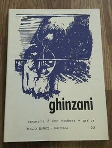 Ghinzani, Panorama D'arte Moderna, Foglio Editrice, Macerata, 1967, I Edizione.