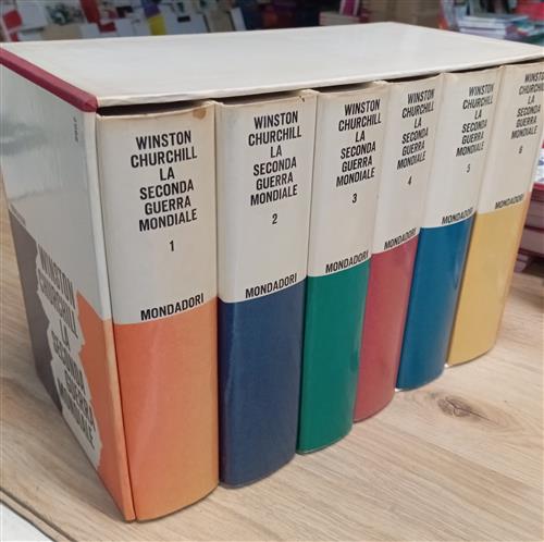 La Seconda Guerra Mondiale. Cofanetto 6 Volumi Winston Churchill Mondadori 197