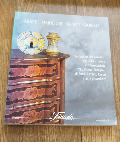 Finarte Arredi Maioliche Dipinti Gioielli
