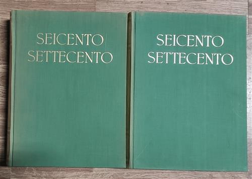 Il Seicento E Il Settecento. Volume Quinto: Parte 1 E 2 (2 Tomi)