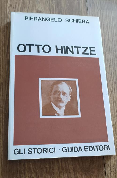 Otto Hintze Pierangelo Schiera Guida Editori 1974