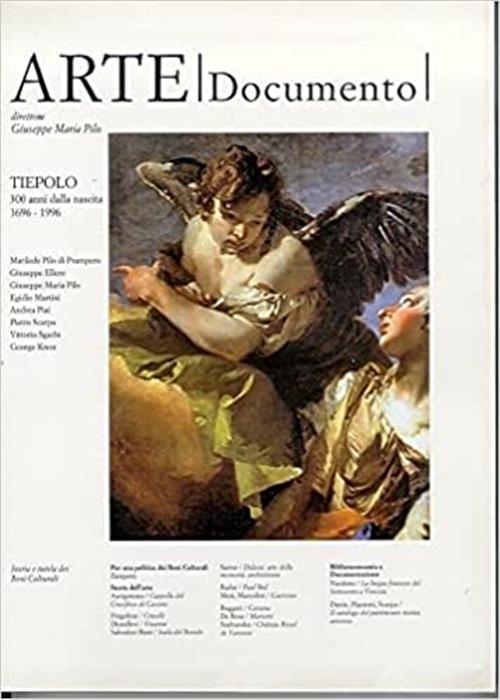 Arte Documento 10 Rivista E Collezione Di Storia E Tutela Dei Beni Culturali.
