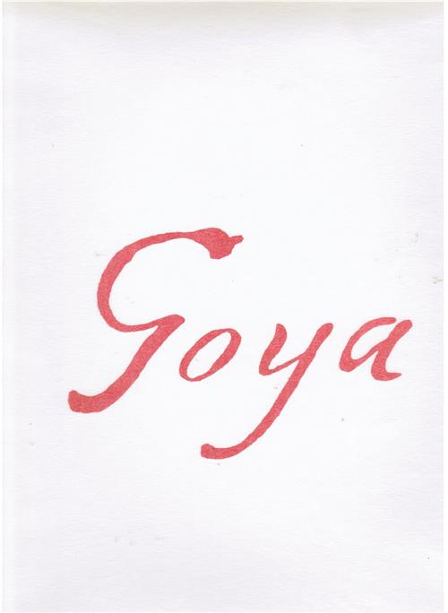 Francisco De Goya. Cartella Contenente 12 Stampe Artistiche
