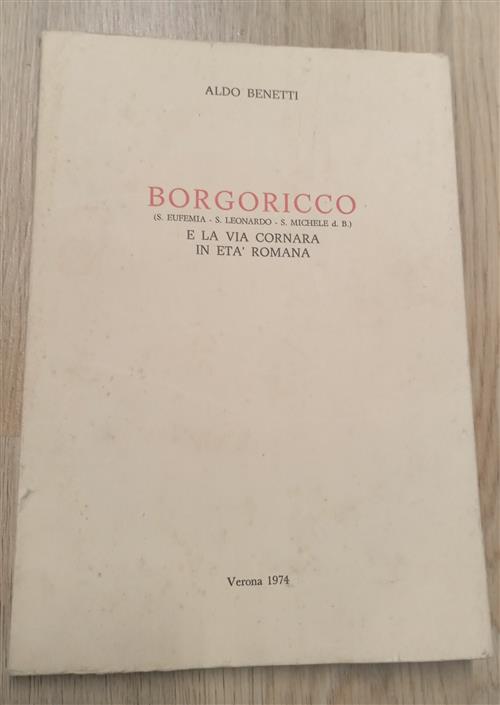 Borgoricco E La Via Cornara In Età Romana Aldo Benedetti Litotipografia Nigriz