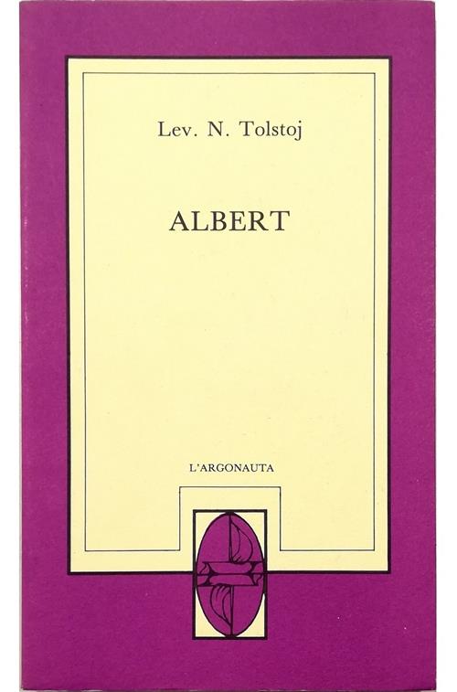 Albert Lev N. Tolstoj L'argonauta 1989