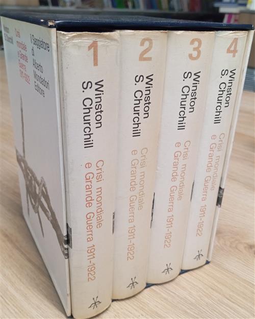 Crisi Mondiale E Grande Guerra. Cofanetto 4 Volumi Winston S. Churchill Il Sag