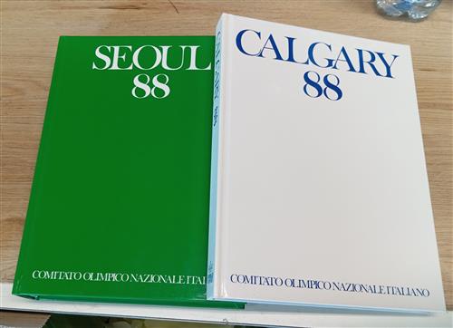 Seoul Calgary 88 1988 Coni Comitato Olimpico Nazionale Italiano 1989