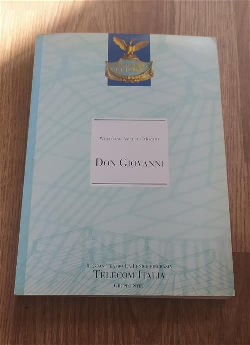 Don Giovanni. Gran Teatro La Fenice