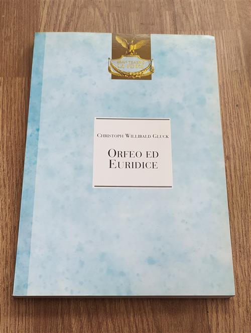 Orfeo Ed Euridice. Gran Teatro La Fenice
