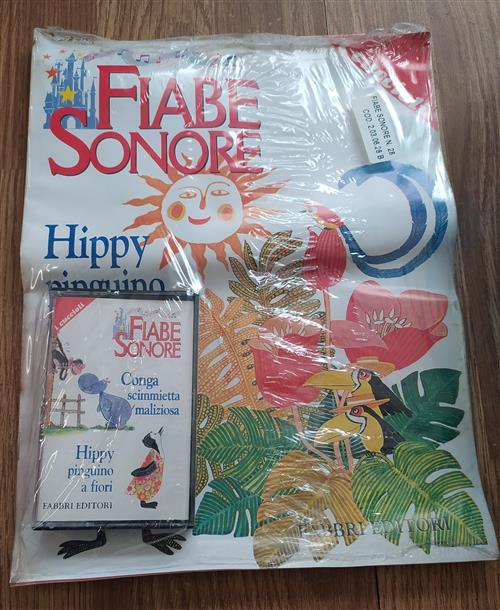 Hippy Pinguino A Fiori. Conga Scimmietta Maliziosa
