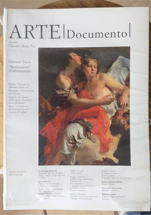 Arte Documento. 9 Aspettando Tiepolo Restituzioni Ambroveneto
