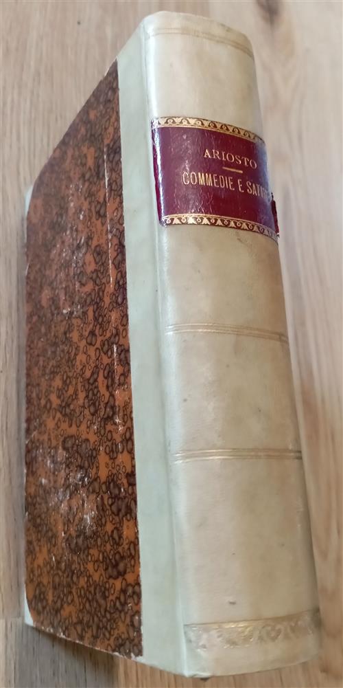 Commedie E Satire Di Lodovico Ariosto Giovanni Tortoli Firenze Barbera Bianchi