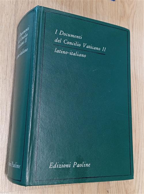 I Documenti Del Concilio Vaticano Ii Latino Italiano Karl Rahner Paoline 1967