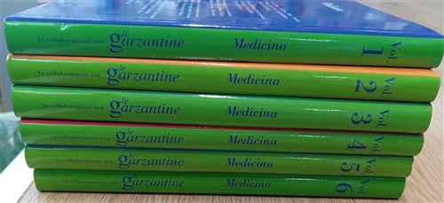 Medicina. Le Garzantine. 6 Volumi Intimità, Garzanti 2008