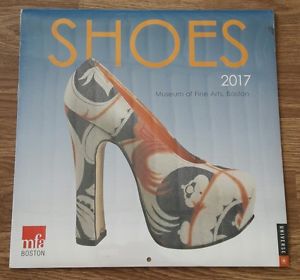 New Shoes 2017 Wall Calendar By Museum Of Fine Arts Boston Mfa Boston 2016