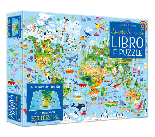 Atlante Del Mondo. Libro E Puzzle. Ediz. A Colori. Con Puzzle Sam Smith Usborn