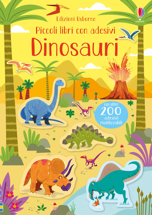 Dinosauri. Piccoli Libri Con Adesivi. Ediz. A Colori Kirsteen Robson Usborne 2