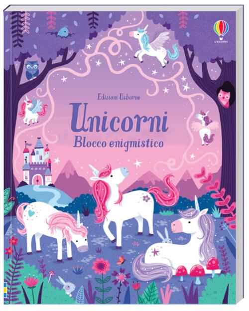 Unicorni. Blocchi Enigmistici Kate Nolan Usborne 2020