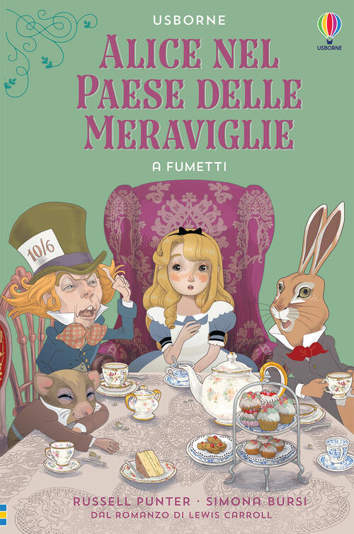Alice Nel Paese Delle Meraviglie A Fumetti Russell Punter Usborne 2021