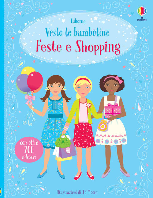 Feste E Shopping. Con Adesivi Fiona Watt Usborne 2022