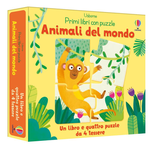 Animali Del Mondo. Primi Libri Con Puzzle. Ediz. A Colori. Con 4 Puzzle Matthe