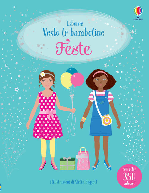 Feste. Vesto Le Bamboline. Con Adesivi Fiona Watt Usborne 2022