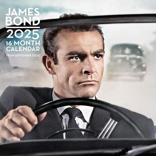 Calendario 30X30 James Bond 2025 Pyramid Alpha Edition 2024