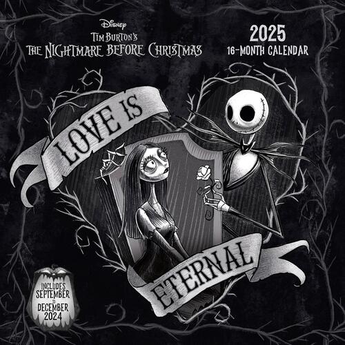 Calendario 30X30 The Nightmare Before Christmas 2025 Pyramid Alpha Edition 202