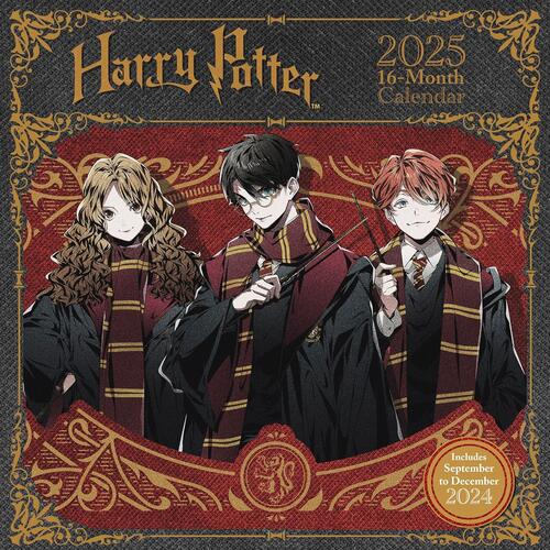 Calendario 30X30 Harry Potter 2025 Pyramid Alpha Edition 2024