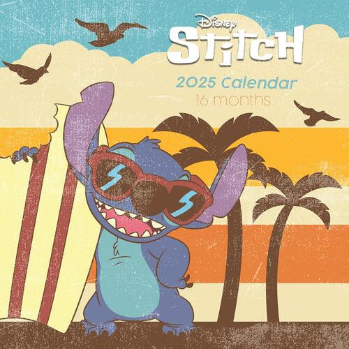 Calendario 30X30 Lilo&Stitch 2025 Pyramid Alpha Edition 2024