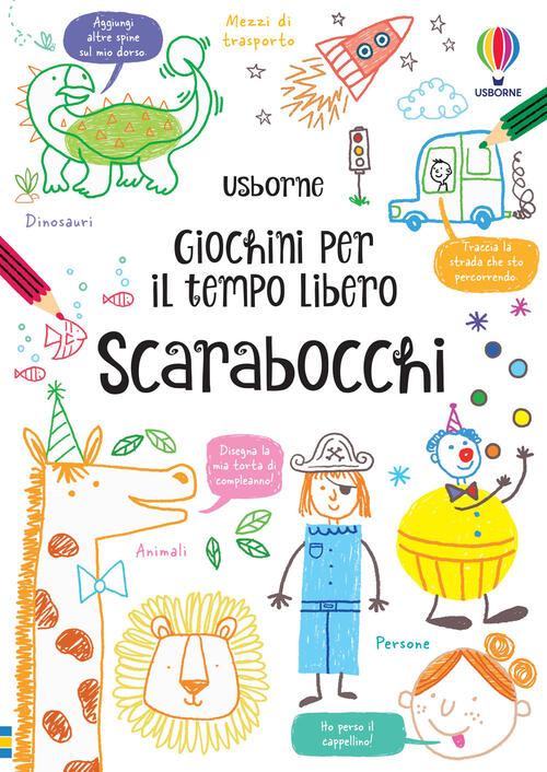 Scarabocchi. Giochini Per Il Tempo Libero. Ediz. Illustrata Kate Nolan Usborne