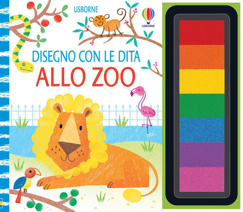 Allo Zoo. Disegno Con Le Dita. Ediz. A Spirale Fiona Watt Usborne 2023