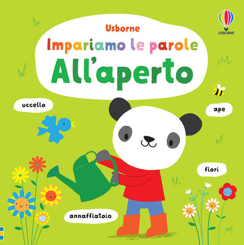 All'aperto. Impariamo Le Parole. Ediz. A Colori Fiona Watt Usborne 2023