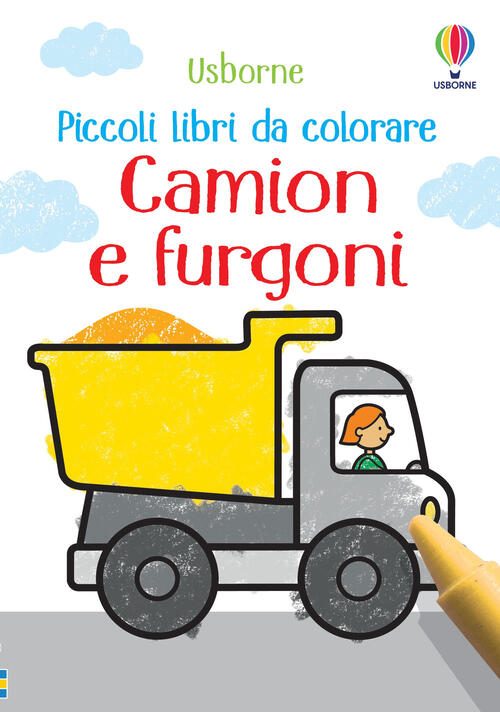 Camion E Furgoni. Piccoli Libri Da Colorare. Ediz. Illustrata Kate Nolan Usbor