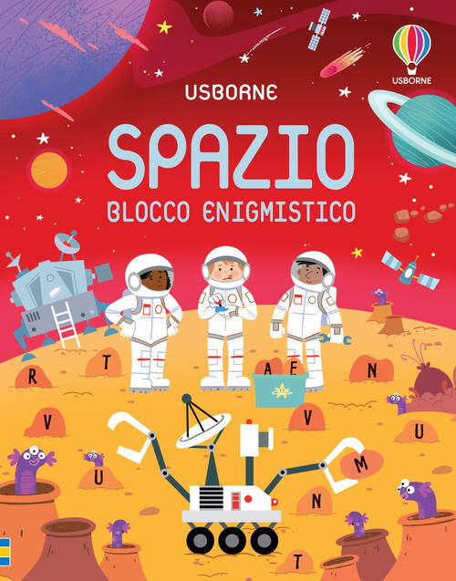 Spazio. Blocco Enigmistico Kate Nolan Usborne 2023
