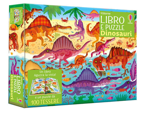 Dinosauri. Libro E Puzzle. Ediz. A Colori. Con Puzzle Kirsteen Robson Usborne