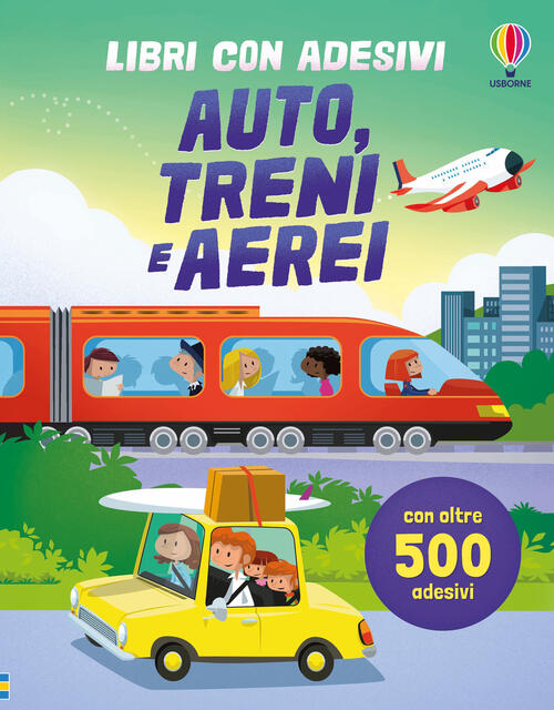 Auto, Treni E Aerei. Con Adesivi Sam Taplin, Simon Tudhope Usborne 2026