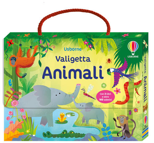 Animali. Valigetta. Con Adesivi Usborne 2024