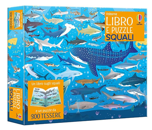 Squali. Con Puzzle Da 300 Tessere Sam Smith Usborne 2025