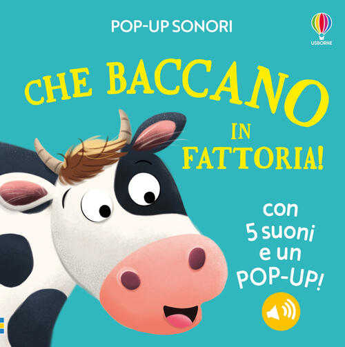 Che Baccano In Fattoria! Pop-Up Sonori Sam Taplin Usborne 2025
