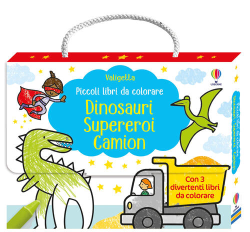 Dinosauri, Supereroi, Camion Kirsteen Robson Usborne 2025
