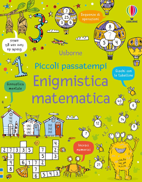 Enigmistica Matematica Philip Clarke Usborne 2025