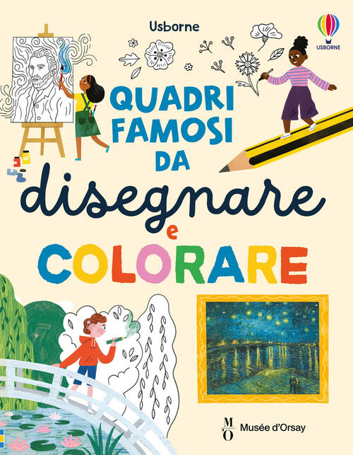 Quadri Famosi Da Disegnare E Colorare Rosie Dickins Usborne 2026