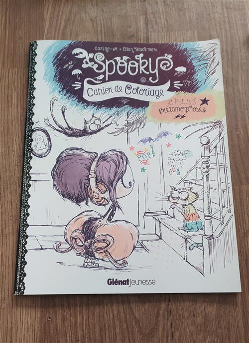 Spooky Cahier De Coloriage