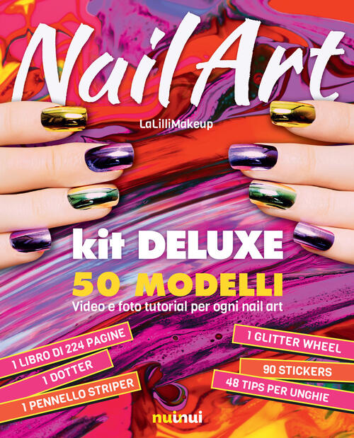 Nail Art. Kit Deluxe Jlenia Malinverni Nuinui 2017