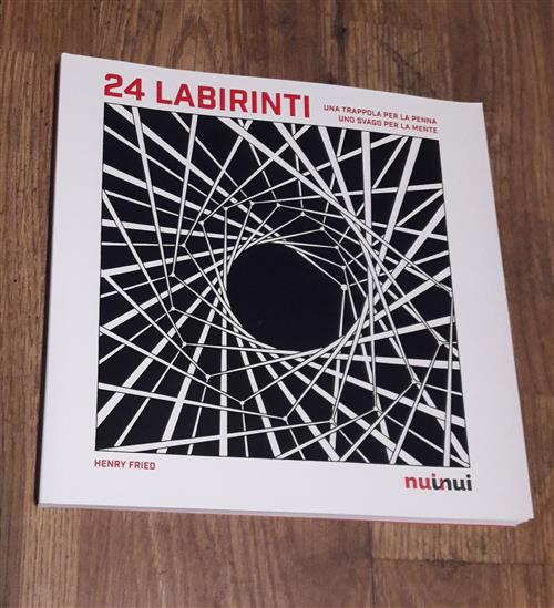 24 Labirinti. Una Trappola Per La Penna, Uno Svago Per La Mente. Ediz. Illustrata
