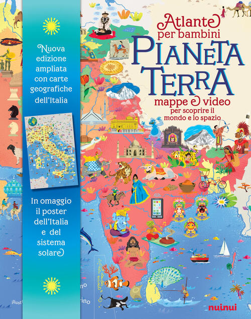 Pianeta Terra. Atlante Per Bambini. Mappe & Video Per Scoprire Il Mondo E Lo S