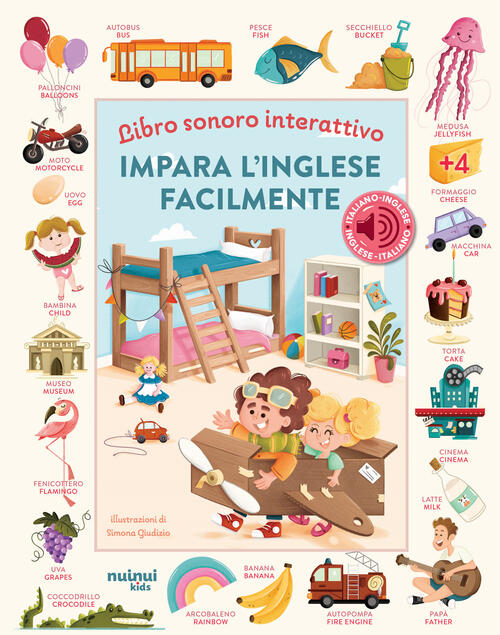 Impara L'inglese Facilmente. Libro Sonoro Interattivo Simona Giudizio Nuinui 2