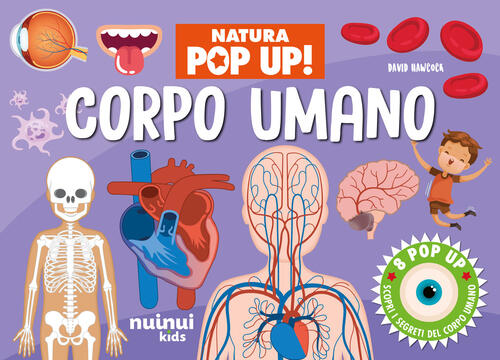 Corpo Umano. Natura Pop-Up! Ediz. A Colori David Hawcock Nuinui 2025